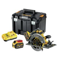 Dewalt DCS579T2-GB 54V XR FLEXVOLT High Power 190mm Circular Saw (fits rail) - 2 x 6Ah & TStak Case £489.95
